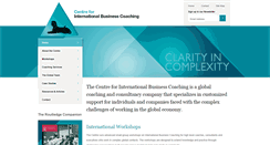 Desktop Screenshot of internationalbusinesscoaching.com